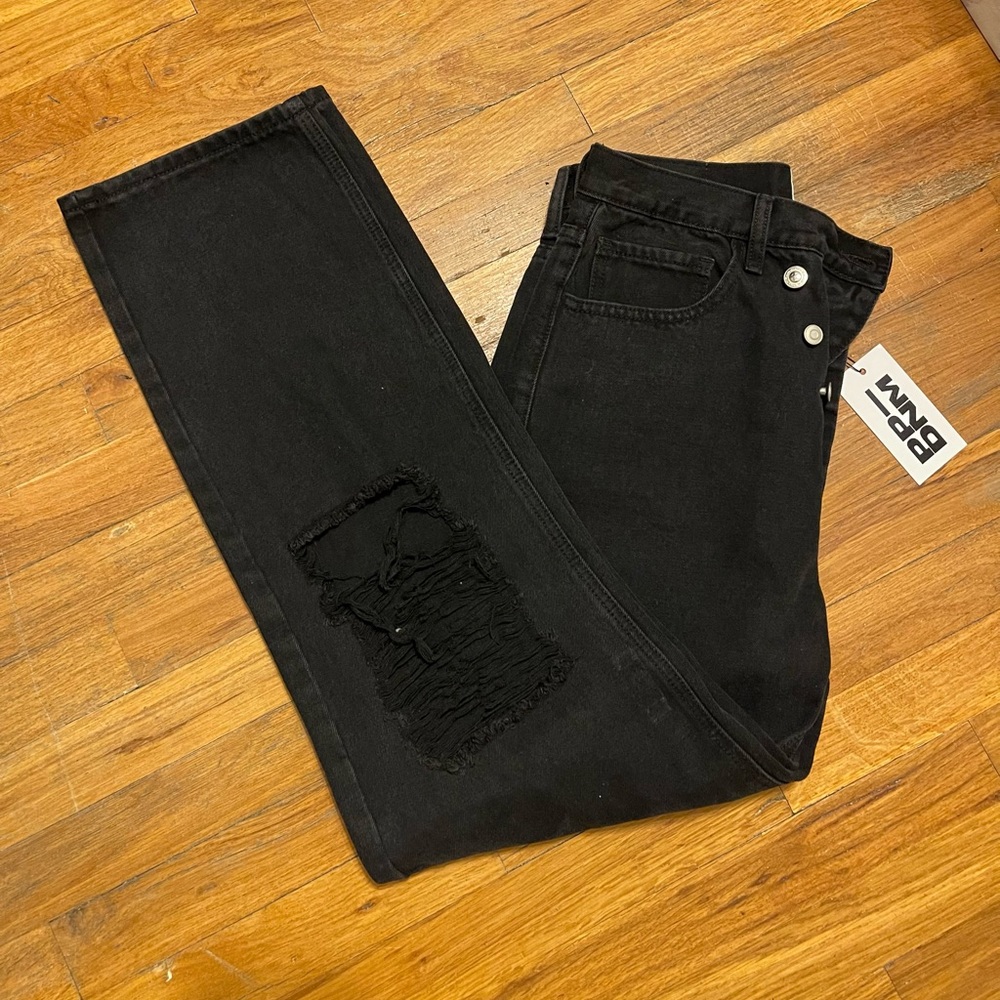 Black baggy jeans